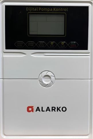 Alarko A3 4000 MONOFAZE 1HP - 3HP, 220V, ÜÇ POMPALI HİDROFOR DİJİTAL KONTROL PANOSU (ELEKTRONİK)