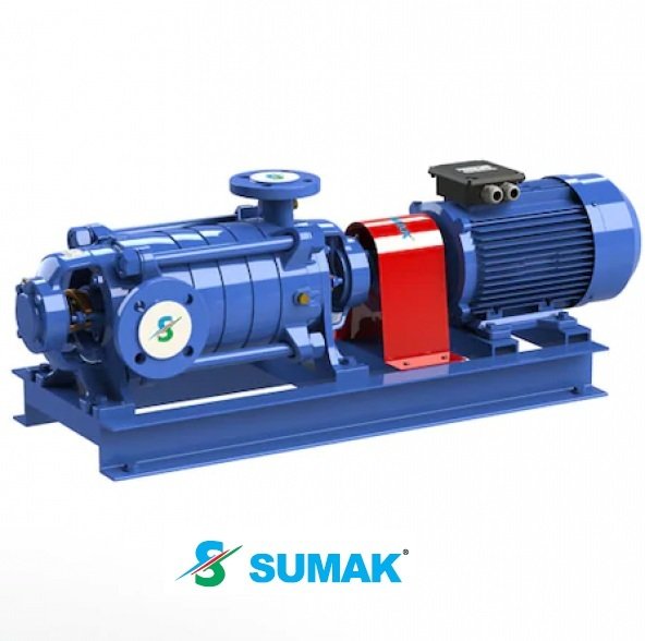 SUMAK SYT 65/3   55kW   380V  YATAY MİLLİ KADEMELİ POMPA