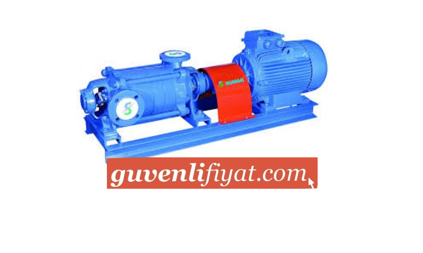 SUMAK  SYT32/10E    15kW 380V    YATAY MİLLİ UÇTAN EMİŞLİ KADEMELİ POMPA