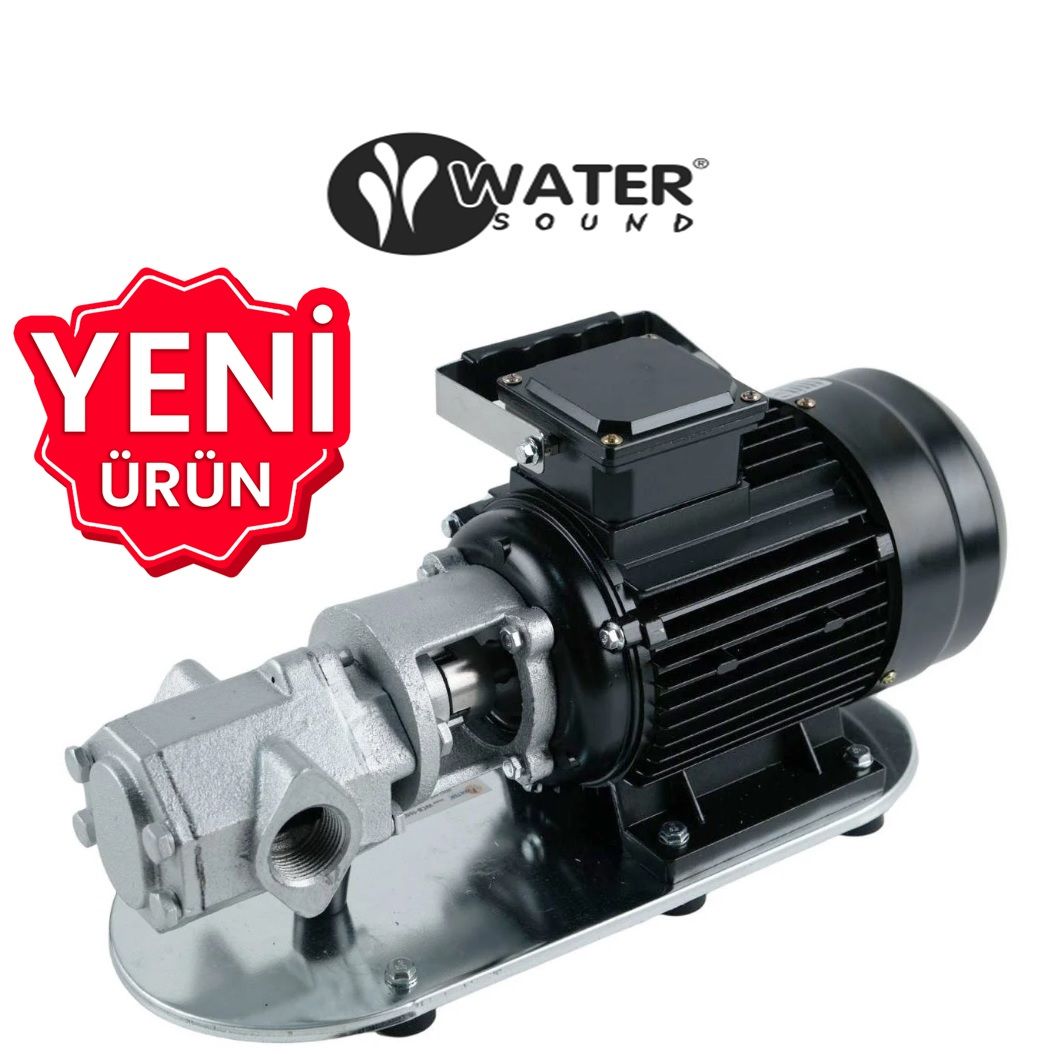 WATER SOUND WCB-100M, 1.5HP, 220V, DİŞLİ, YAĞ TRANSFER POMPASI [ 2800 d/d ]