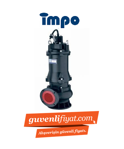 İMPO 50B 27.5 - 10 HP 380V PARÇALAYICILI ÇARKLI FOSEPTİK DALGIÇ POMPA