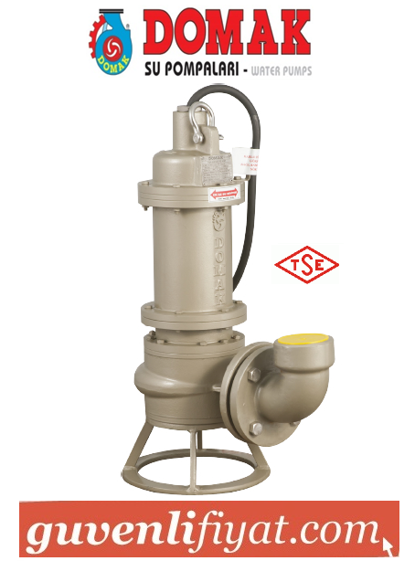 DOMAK TSD620 40.HP 380V PİK GÖVDELİ TEMİZ SU DALGIÇ POMPA
