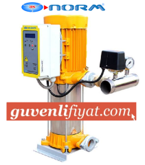NORM NBH 1/1205M 220V 3HP 6 Kat - 30 Daire Tek Pompalı Paket Hidrofor