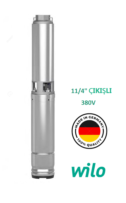 WİLO ACTUN FİRST SPU4  3/32 - 3 HP 380V DERİN KUYU DALGIÇ POMPA