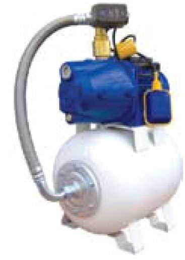 STREAM AUTO-JET 100-50LT 1HP  KENDİNDEN EMİŞLİ JET POMPALI 50LT TANKLI HİDROFOR