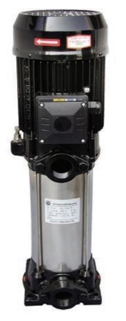 WATER SOUND VM12-8.5X8T -6.5 HP-380V-  DİK MİLLİ ÇOK KADEMELİ SESSİZ POMPA