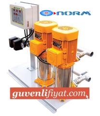 NORM NBH 2/1407T 380V 7,5HP Çift Pompalı Paket Hidrofor