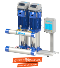 SHT 6B 180/10 FK 2x1.8 HP 380V ÇİFT POMPALI FREKANS KONTROLLÜ HİDROFOR