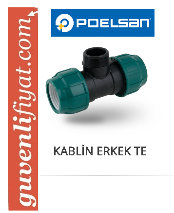 POELSAN 63x21/2''x63 KAPLİN ERKEK TE