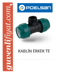 POELSAN 63x21/2''x63 KAPLİN ERKEK TE