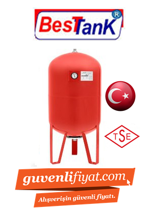 50 LT 10 BAR DİKEY TİP GENLEŞME TANKI