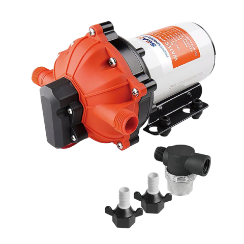 WATER SOUND SFDP2-050-060-51 N DİYAFRAMLI 24V OTOMATİK SU POMPASI (TEKNE ve KARAVAN HİDROFORU)