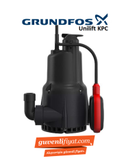 GRUNDFOS UNİLİFT KPC 300A 350W 220V TEMİZ SU DRENAJ DALGIÇ POMPA-98863989