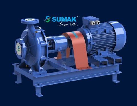 Sumak SMT250/65     30 kW  380V   Tek Kademeli Salyangoz Gövdeli Pompa (2900 d/d)