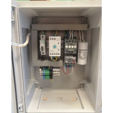 SCHNEİDER - 15 HP 32 AMP Y.Ü 380V  TRİFAZE DALGIÇ POMPA KUMANDA PANOSU