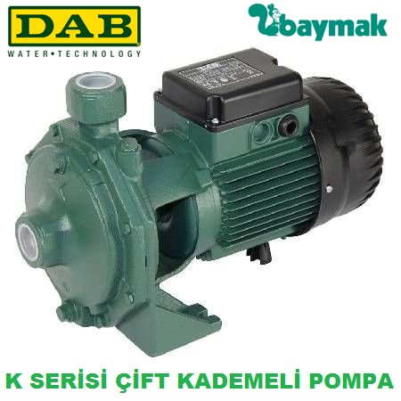 Dab  K 55/50 M     1.85 kw  220V  Çift Kademeli Santrifüj Pompa