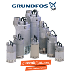 GRUNDFOS DW.50.07.A1 - 1.HP 220V ATIK SU DRENAJ DALGIÇ POMPA