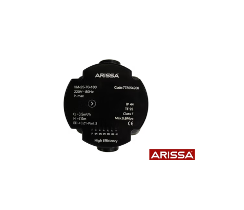 ARISSA HM-25-70-180 11/2'' (180mm) FREKANS KONVERTÖRLÜ SİRKÜLASYON POMPA