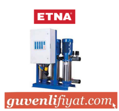 ETNA 3 KO 25/6-55 3x7.5 HP 380V ÜÇ POMPALI ÇOK KADEMELİ DİK MİLLİ HİDROFOR