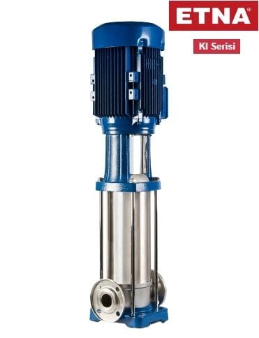 Etna KI 8/9-40     5.5Hp 380V  Dik Milli Komple Paslanmaz Çelik Çok Kademeli Santrifüj Pompa