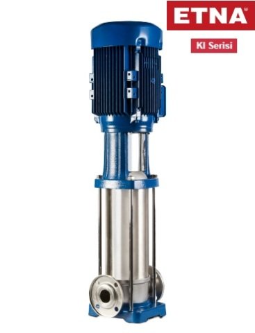 Etna KI 8/10-40     5.5Hp 380V  Dik Milli Komple Paslanmaz Çelik Çok Kademeli Santrifüj Pompa