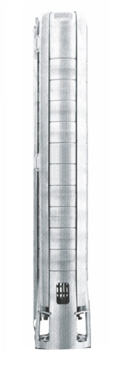 ATLANTİS 6KR/SSB26 -30HP-26 KADEMELİ-  6'' ÇELİK  FANLI KOMPLE PASLANMAZ DALGIÇ POMPA (TEK POMPA)