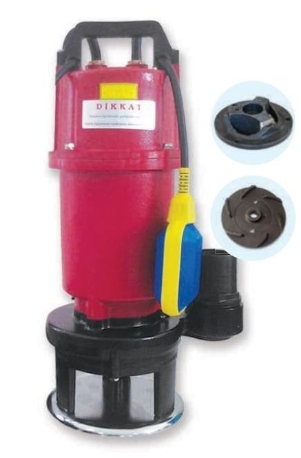 WATER SOUND QDX15-7-1.1F -1.5 HP-220V- ÖĞÜTÜCÜLÜ PİS SU DALGIÇ POMPASI