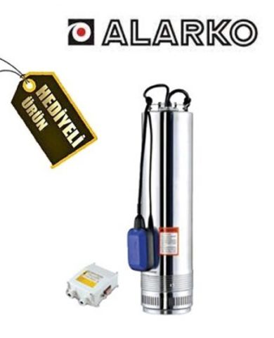 ALARKO SCM 4 1.HP 11/4'' 220V PASLANMAZ GÖVDELİ KESON KUYU DALGIÇ POMPA
