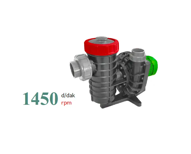 Nozbart Huzur Serisi PMF-017 - 1.5 Hp Ön Flitreli Havuz Pompası (Monofaze)