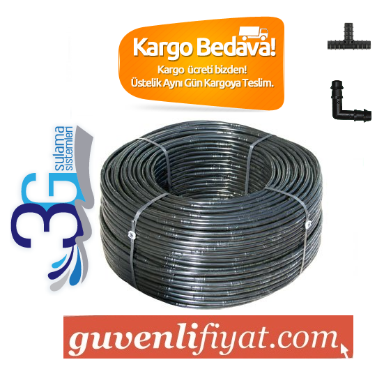 ​16 X 50 CM 400 MT DELİKLİ DAMLAMA BORUSU PAKET 2