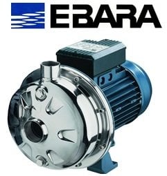 Ebara 2CDX 200/40   4Hp 380V Çift Kademeli Paslanmaz Çelik(AISI 316) Santrifüj Pompa