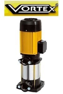 VORTEX VKP VD S/S 7-08 M -3HP-220V-  PASLANMAZ ÇELİK DİK MİLLİ ÇOK KADEMELİ POMPA