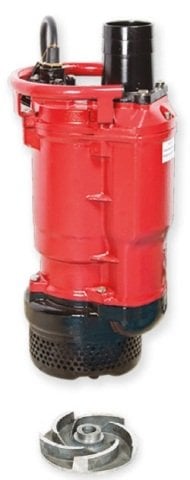WATER SOUND KBZ35.5 -7.5 HP-380V- ENDÜSTRİYEL TİP UZUN ÇALIŞMAYA DAYANIKLI ATIK SU DRENAJ DALGIÇ POMPA