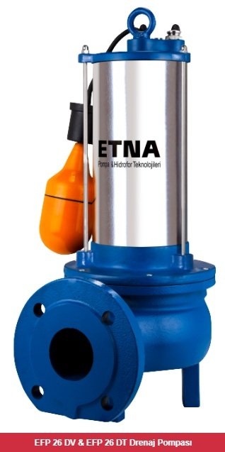 Etna EFP 26DT     3,4Hp 380V  Drenaj Pompası
