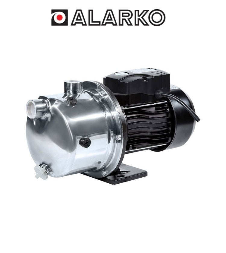 ALARKO JET D-JDTM-100    1Hp 220v  Kendinden Emişli Paslanmaz Çelik Jet Santrifüj Pompa