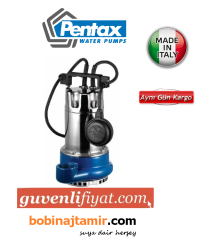 PENTAX DHT 80 G 380W 980V PASLANMAZ GÖVDELİ DALGIÇ POMPA