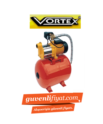 VORTEX VKP S/S 9-06M 2.5 HP 220V YATAY MİLLİ PASLANMAZ ÇELİK KADEMELİ PAKET HİDROFOR