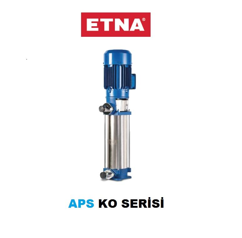 ETNA APS KO 25/8-75 10.HP 380V DİK MİLLİ ÇOK KADEMELİ POMPA