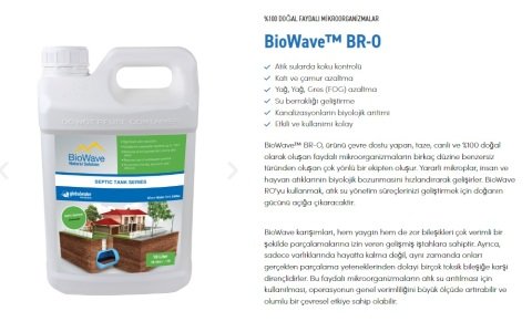 BioWave  BR-0 301   5 Litre Foseptik Pis ve Kötü Koku Giderici