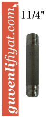 11/4\'\' 95 CM SİYAH BORU NİPELİ