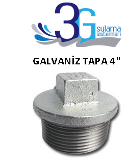 4 GALVANİZ DİŞLİ TAPA