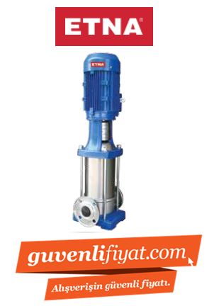 ETNA EVS 16-8/7,5 10.HP 380V DİK MİLLİ KOMPLE PASLANMAZ ÇELİK SESSİZ POMPA