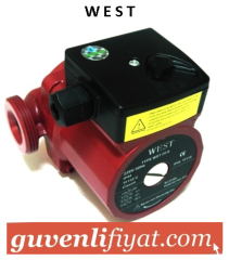WEST 25-60/130 11/2'' ÇIKIŞLI 220V 3 HIZLI SİRKÜLASYON POMPASI