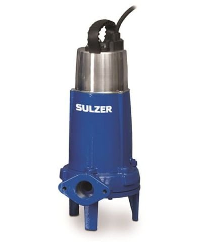 Sulzer PIRANHA 08-WKS 1kw (1,36hp) 220v Bıçaklı (Özel) Öğütücülü Foseptik Pis Su Dalgıç Pompa