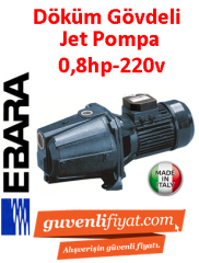 EBARA AGF 0.80 M 0.8hp 220V Döküm Gövdeli Jet Pompa