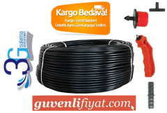 16 MM  DELİKSİZ DÜZ DAMLAMA BORUSU  PAKET 4