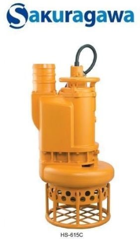 Sakuragawa HS-38B 5.5KW Ağır Hizmet Tipi Karıştırıcılı Çamur Dalgıç Pompa