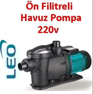 LEO XKP1104E  220v Ön Filitreli Havuz Pompası