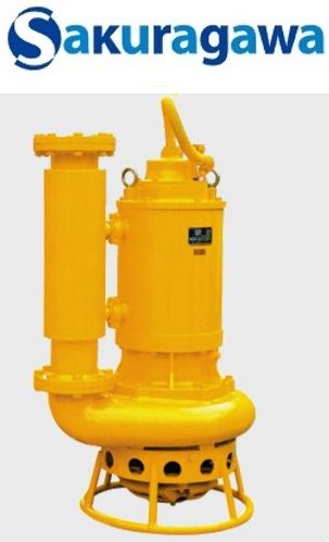 Sakuragawa NHS-650A-AC 37KW Endüstriyel Karıştırıcılı Tip Dalgıç Pompa