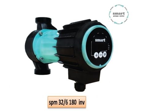 SMART SPM 32/6 180 inv  FREKANS KONTROLLÜ DİŞLİ ECO DESIGN SİRKÜLASYON POMPASI - 32(1 1/4'') BAĞLANTI ÇAPI - 90W GÜÇ